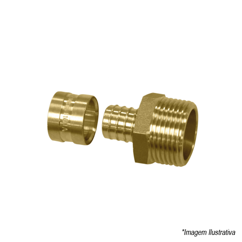 União Metálica PEX DN16 97452 Amanco União Metálica PEX DN16 97452 Amanco