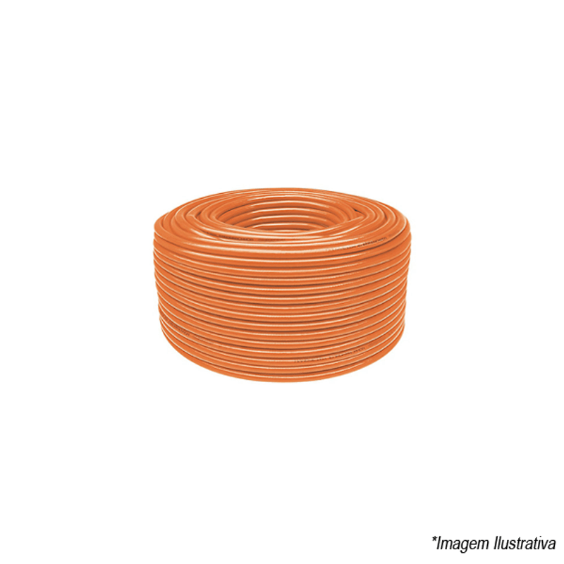 Mangueira 3/4x2.5mm Laranja Super Flex 060503425050 Bariflex Mangueira 3/4x2.5mm Laranja Super Flex 060503425050 Bariflex