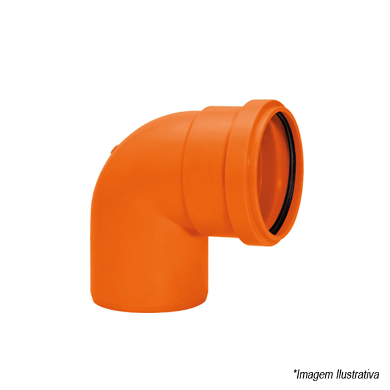 Joelho 90º para Esgoto Silentium 75x90mm 14819 Amanco Joelho 90º para Esgoto Silentium 75x90mm 14819 Amanco