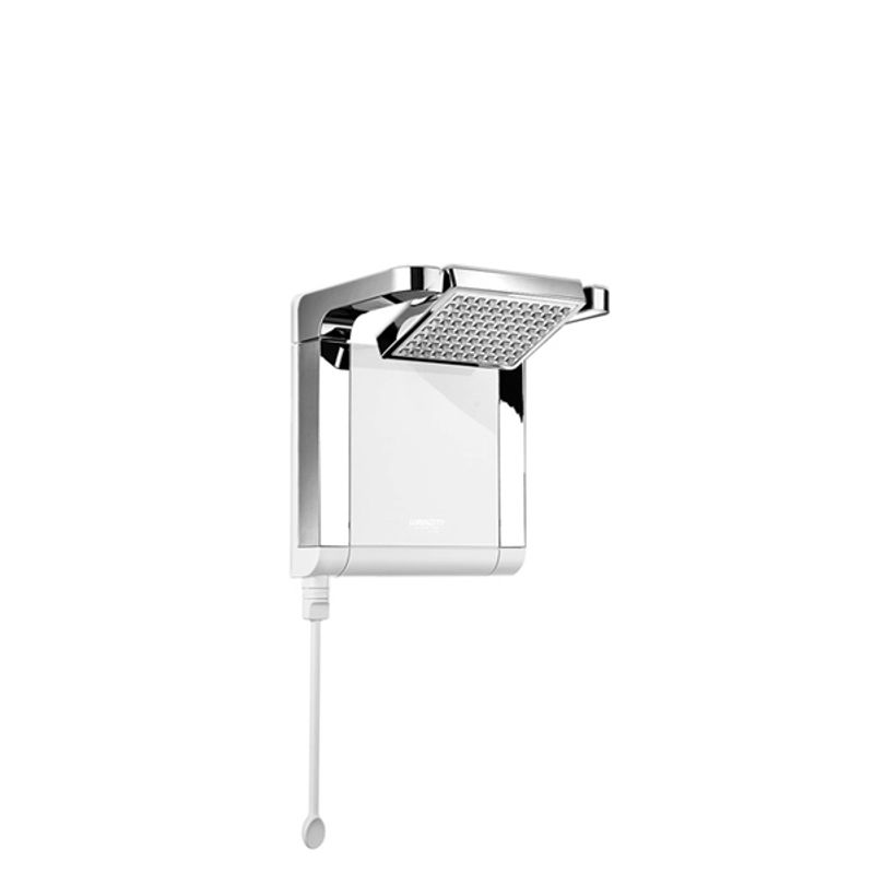 Chuveiro Acqua Star Eletrônica Branco Cromado 220v 7800w 7540557 Lorenzetti Chuveiro Acqua Star Eletrônica Branco Cromado 220v 7800w 7540557 Lorenzetti