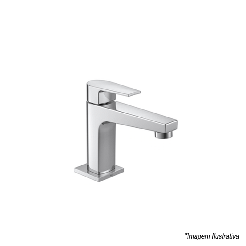 Torneira para Banheiro de Bancada Bica Baixa Cromada Level 1197.C26 - Deca Torneira para Banheiro de Bancada Bica Baixa Cromada Level 1197.C26 - Deca
