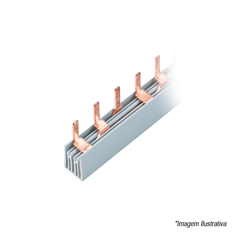 Barramento Trifásico 12 Polos 63 Amperes 02069 Lukma Barramento Trifásico 12 Polos 63 Amperes 02069 Lukma