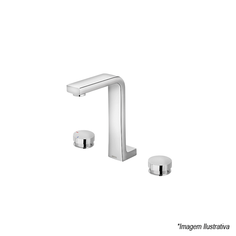 Misturador Para Lavatório De Mesa Blend Flex - Docol Misturador Para Lavatório De Mesa Blend Flex - Docol