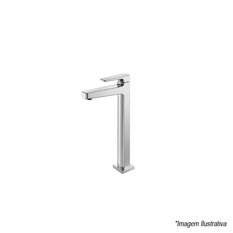 Torneira para Banheiro de Bancada Bica Alta Cromada Lift - Docol Torneira para Banheiro de Bancada Bica Alta Cromada Lift - Docol