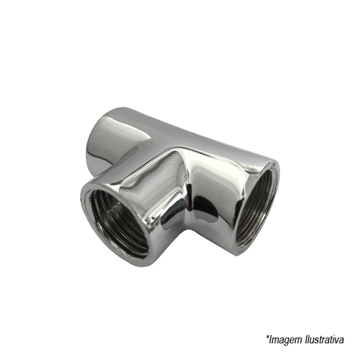 Tê 90º 1/2 Cromado 0117 Wkit