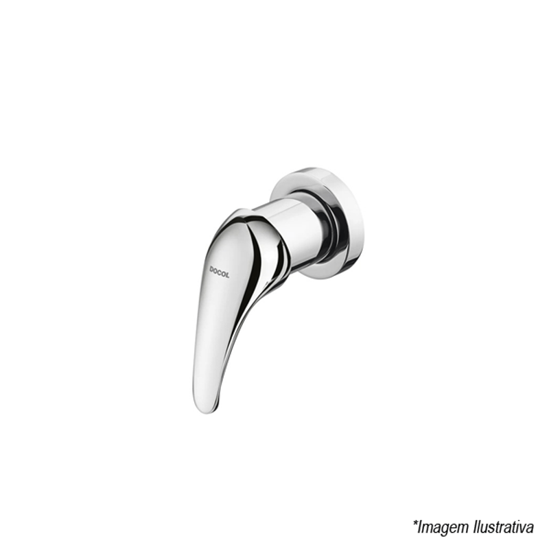 Acabamento para Registro Base Reforma Way 3/4´ Cromado - Docol Acabamento para Registro Base Reforma Way 3/4´ Cromado - Docol