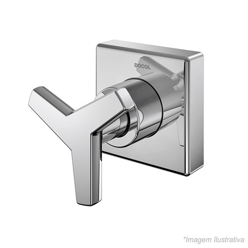 Acabamento para Registro Nova Docolcity 3/4´ Cromado - Docol