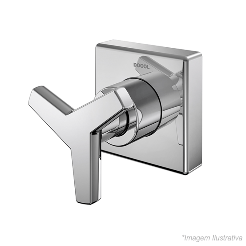 Acabamento para Registro Nova Docolcity 3/4´ Cromado - Docol Acabamento para Registro Nova Docolcity 3/4´ Cromado - Docol