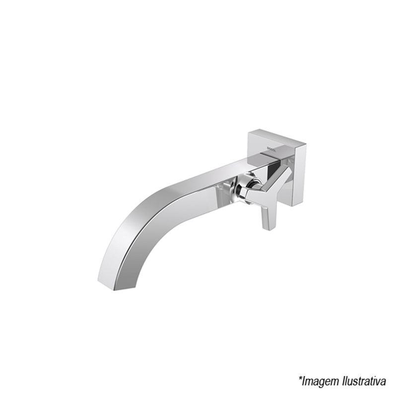 Torneira para Banheiro de Parede Cromada Docol City - Docol Torneira para Banheiro de Parede Cromada Docol City - Docol