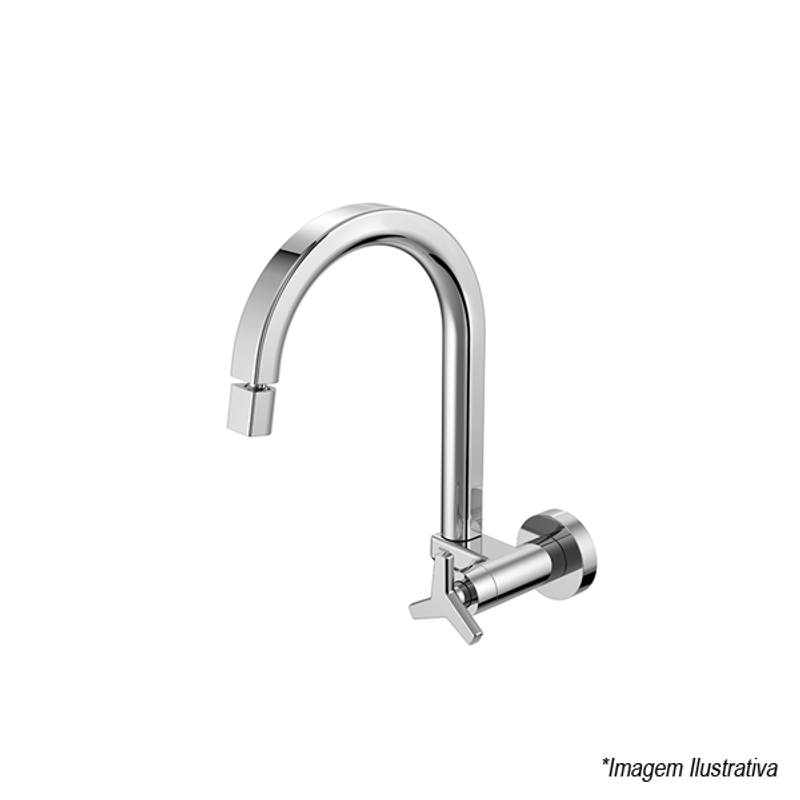 Torneira Para Cozinha De Parede Nova Docol City - Docol Torneira Para Cozinha De Parede Nova Docol City - Docol