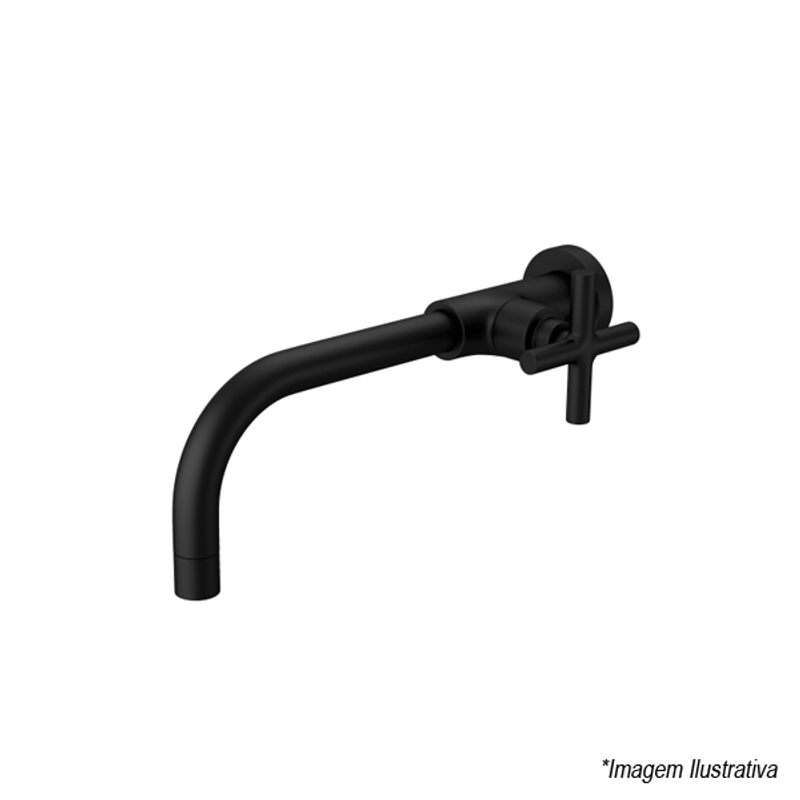 Torneira Para Lavatório Duna Clássica Black Matte 1178.BL64.MT - Deca Torneira Para Lavatório Duna Clássica Black Matte 1178.BL64.MT - Deca