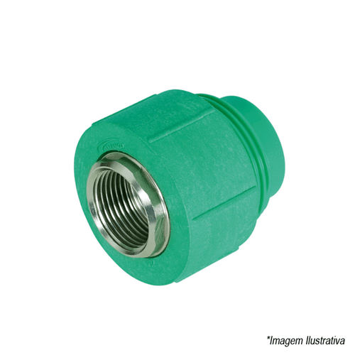União Mista PPR Termofusão Verde  32mm x 1´ - Amanco