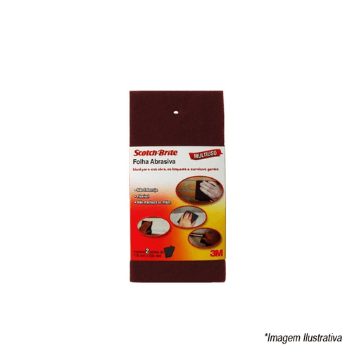 Folha de Acabamento Grossa Scotch-Brite HC000633657 3M