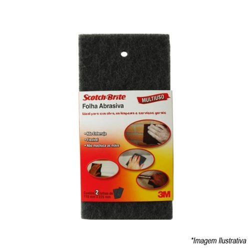 Folha de Acabamento Fina Scotch-Brite HC000633673 3M
