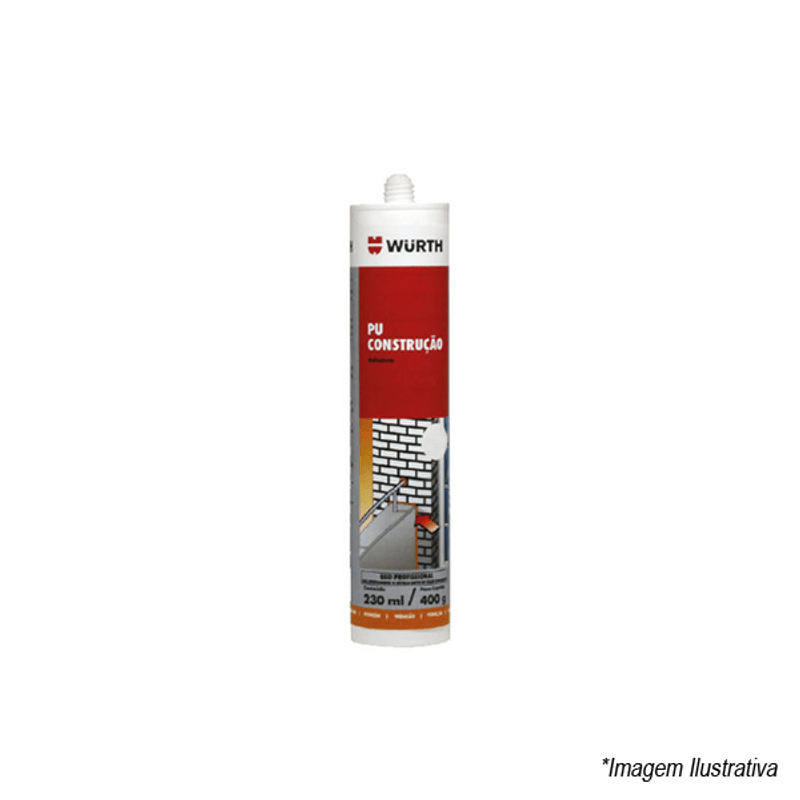 Silicone Selante PU Branco 400g W-MAX 0892191402 Wurth Silicone Selante PU Branco 400g W-MAX 0892191402 Wurth