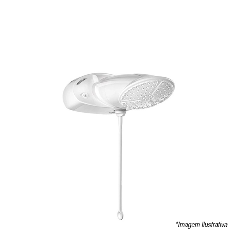 Chuveiro Top Jet Turbo Eletrônico 220V 7500W  Branca - Lorenzetti Chuveiro Top Jet Turbo Eletrônico 220V 7500W  Branca - Lorenzetti