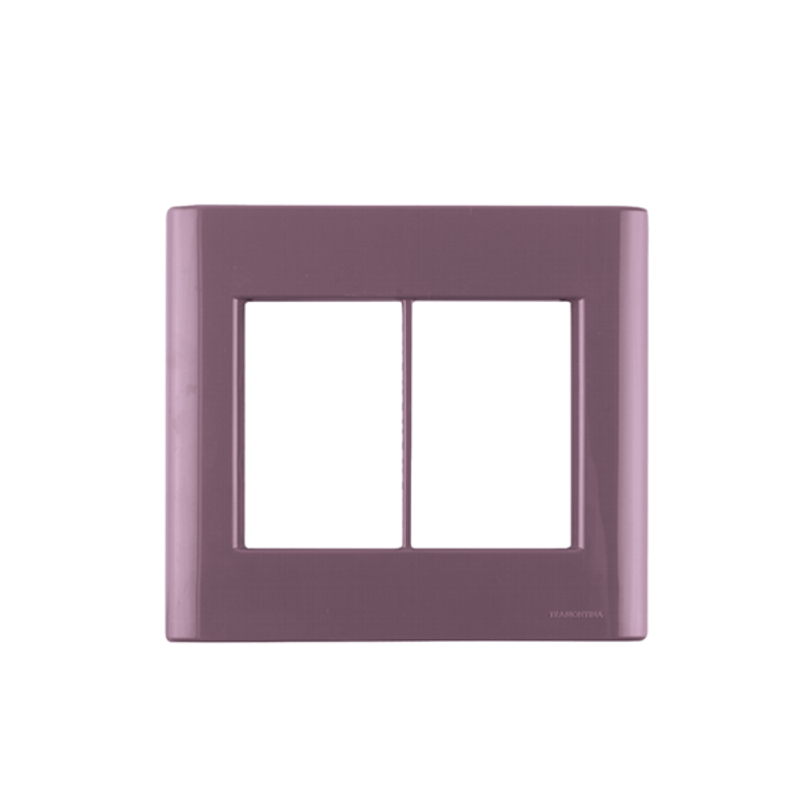 Placa 4x4 Cor Purpura 6 Postos - GIZ - Tramontina Placa 4x4 Cor Purpura 6 Postos - GIZ - Tramontina