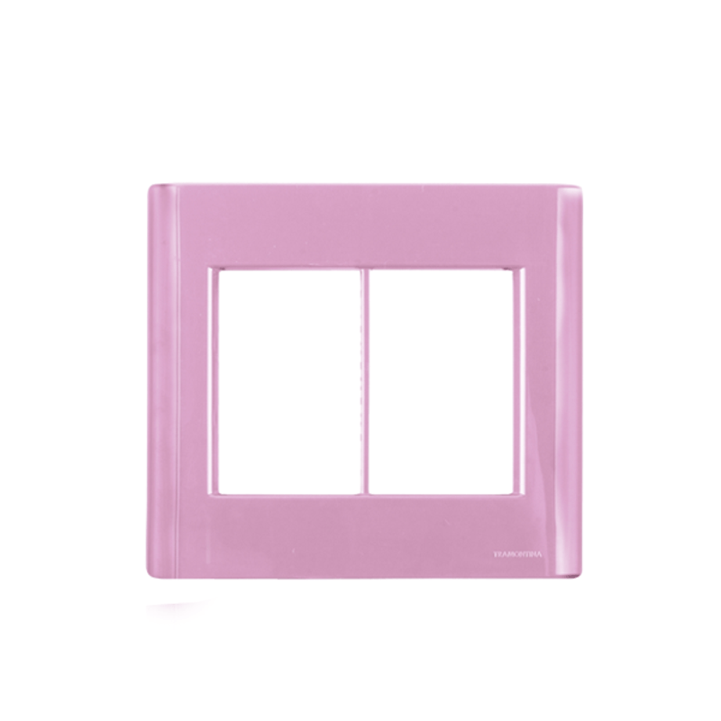 Placa 4x4 Cor Rosa 6 Postos - GIZ - Tramontina Placa 4x4 Cor Rosa 6 Postos - GIZ - Tramontina