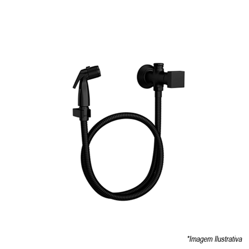 Ducha Higiênica Cubo Black Matte - Deca Ducha Higiênica Cubo Black Matte - Deca