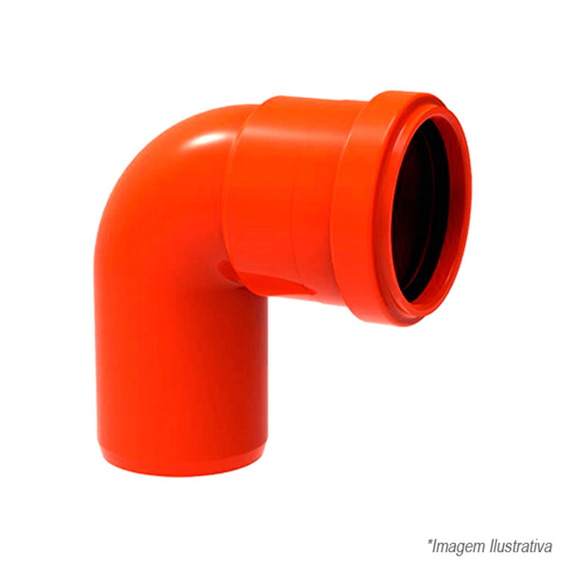 Joelho Esgoto Redux 90x40MM - 100002826 - Tigre Joelho Esgoto Redux 90x40MM - 100002826 - Tigre