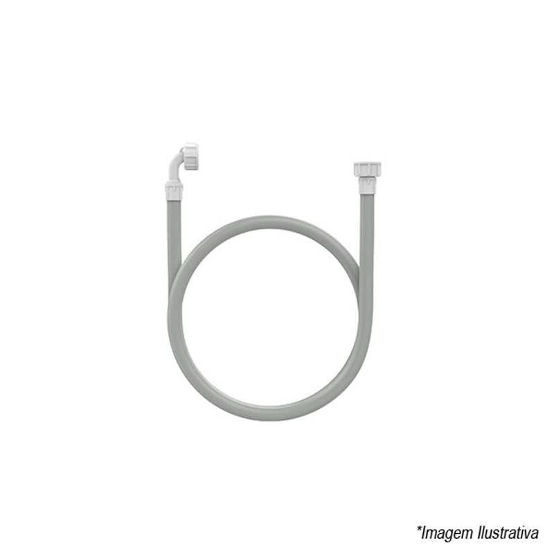 Mangueira de Entrada para Máquina de Lavar Roupa e Louça 1,4m Blukit Mangueira de Entrada para Máquina de Lavar Roupa e Louça 1,4m Blukit