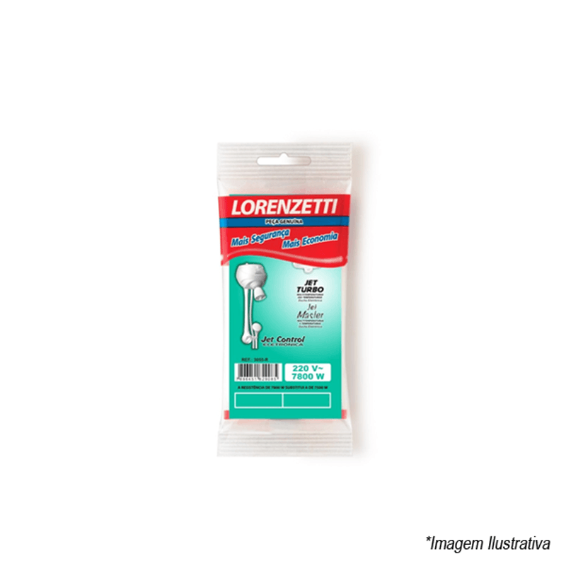 Resistência Jet Turbo 6400w 220v 7589045 Lorenzetti Resistência Jet Turbo 6400w 220v 7589045 Lorenzetti