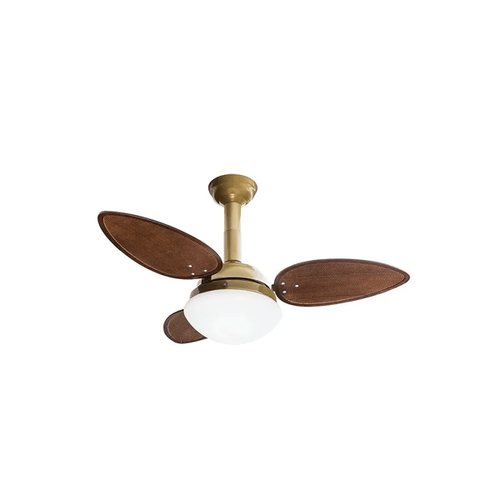 Ventilador de Teto Delta Jet Gold Tabaco 127V - Venti Delta
