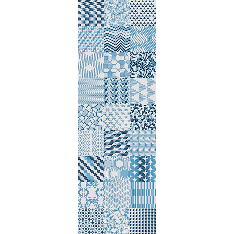 Revestimento Acetinado Alfama Azul 30 X 90,2 RET Revestimento Acetinado Alfama Azul 30 X 90,2 RET