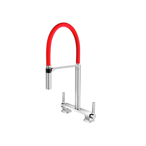 Torneira Misturador de Mesa para Cozinha Doc Vermelho - Docol