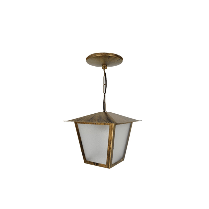 Pendente de Aço Ideal Quadrado Ouro Velho L-4-C Pendente de Aço Ideal Quadrado Ouro Velho L-4-C