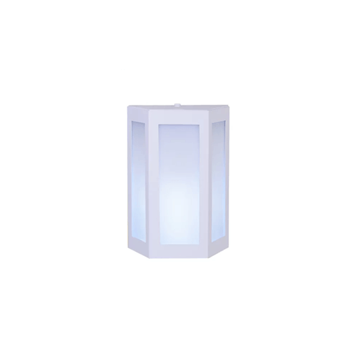 Arandela Trapézio Branco 291 1E-27 291BR Ideal