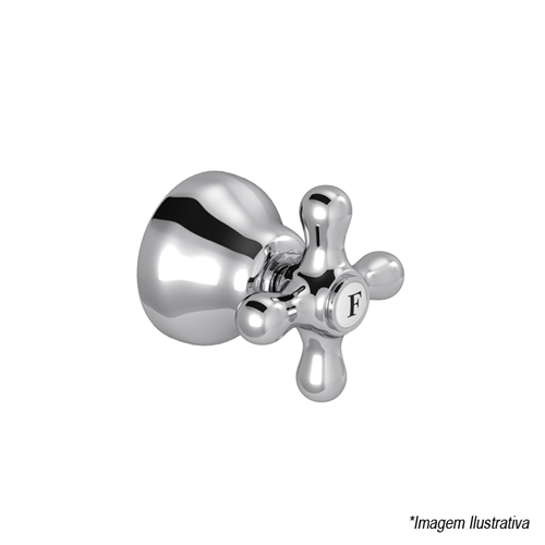 Acabamento para Registro C52  3/4´  Cromado - Brulex