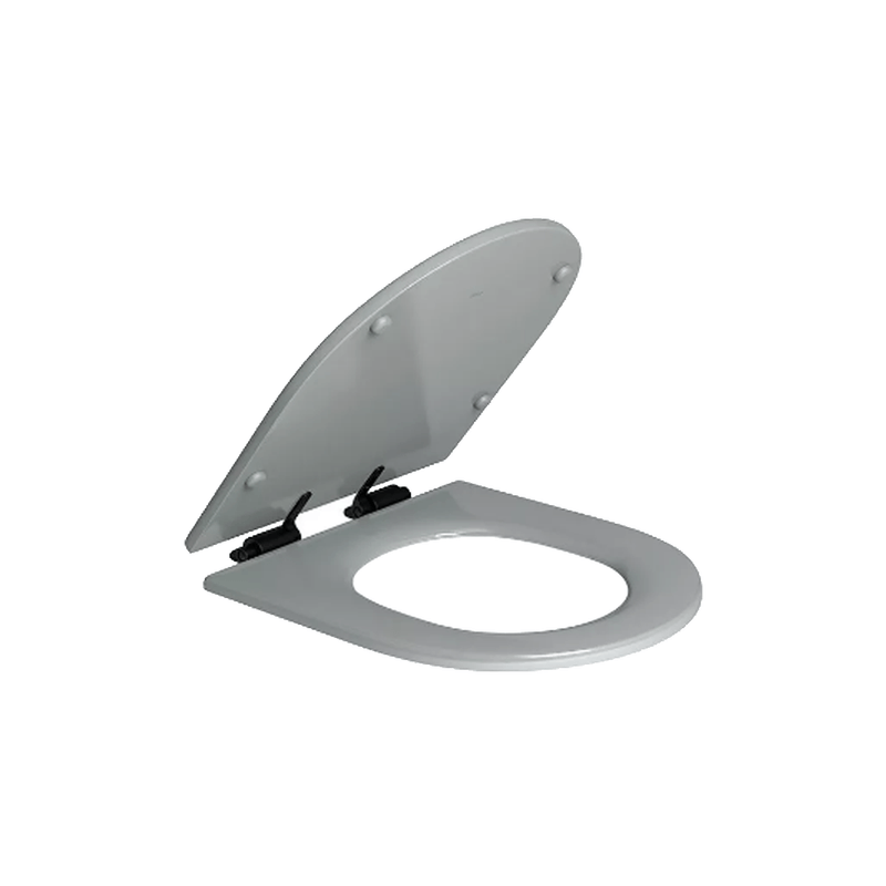 Assento Sanitário SlowClose Cinza Fosco AP.237.BL.MT.86 - Deca Assento Sanitário SlowClose Cinza Fosco AP.237.BL.MT.86 - Deca