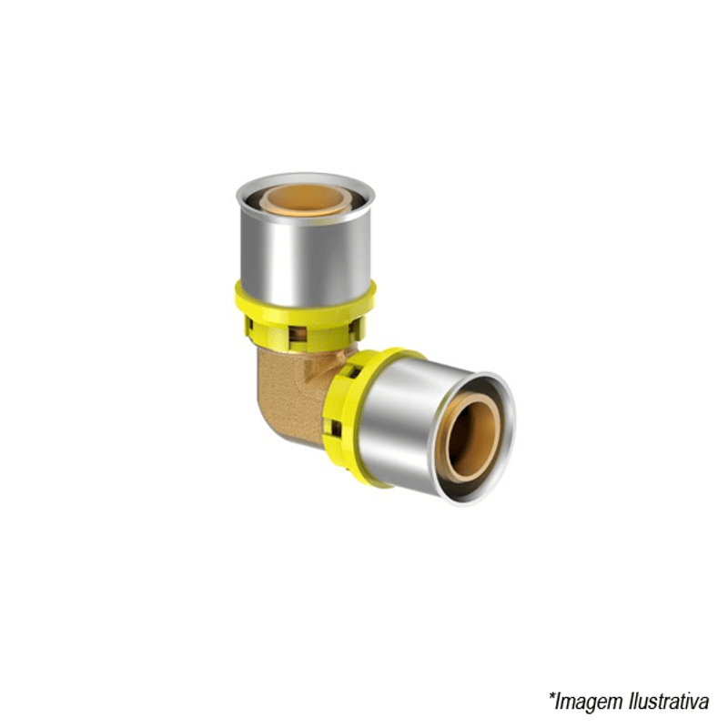 Joelho 90 Alpex Gás 16x16 37667340 Tigre Joelho 90 Alpex Gás 16x16 37667340 Tigre