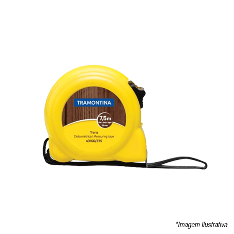 Trena Tramontina com Fita de Aço 7,5 m 43166375 Trena Tramontina com Fita de Aço 7,5 m 43166375