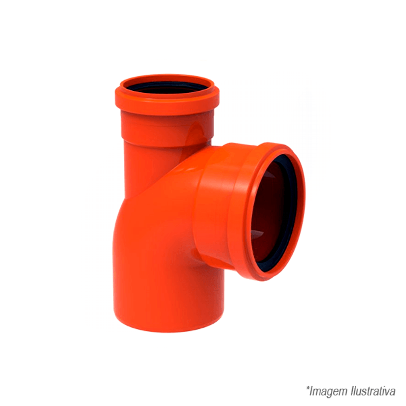 Joelho 90° Esgoto C/Visita Redux 100X75mm - 100002825 - Tigre Joelho 90° Esgoto C/Visita Redux 100X75mm - 100002825 - Tigre
