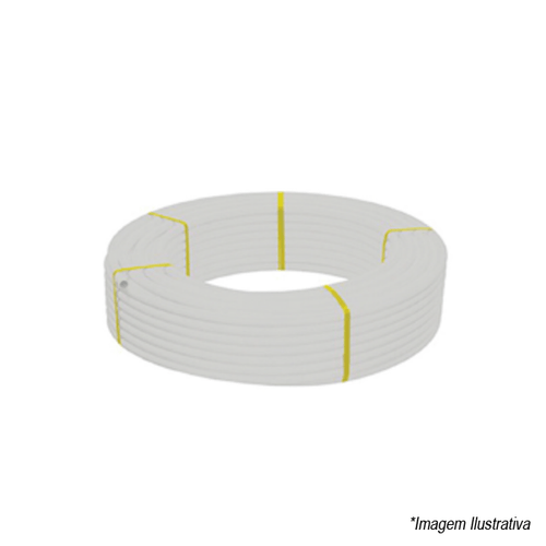 Tubo Anti UV Multicamada Gás 16x100mm Branco Metro 99363 Amanco