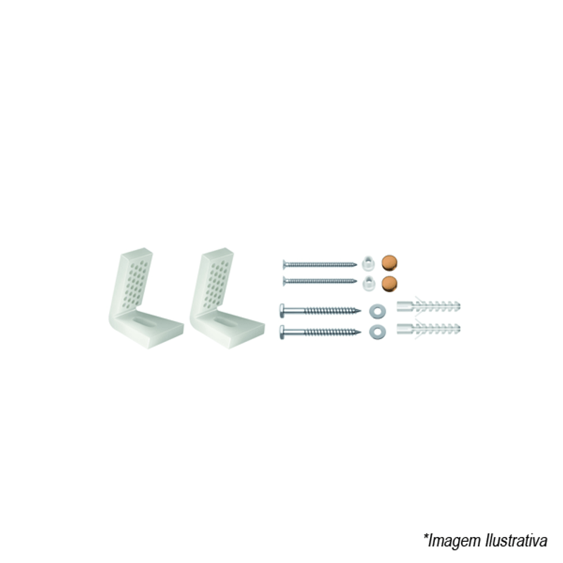Parafuso para Fixação Lateral de Bacias e Bidês Luxo Red Gold - Deca Parafuso para Fixação Lateral de Bacias e Bidês Luxo Red Gold - Deca