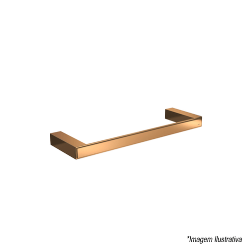 Porta-Toalhas Contemporânea 35cm Red Gold 2040.GL97.035.RD Deca