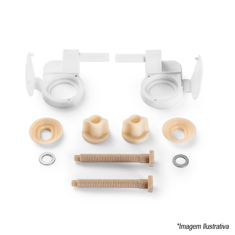 Fixação para Assento Universal PP Plus BL00026BRR Roca Fixação para Assento Universal PP Plus BL00026BRR Roca