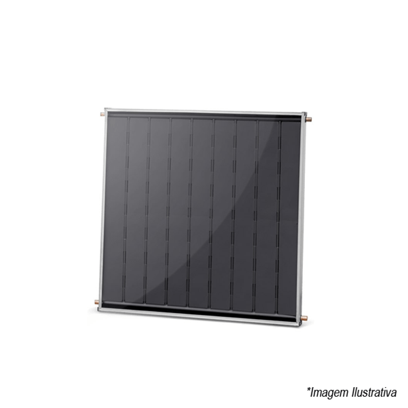 Placa Aquecedor Solar Vertical 1mx1m Inox 399 Unisol Placa Aquecedor Solar Vertical 1mx1m Inox 399 Unisol