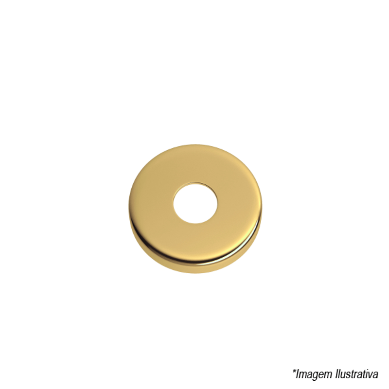 Parafuso para Fixação Vertical de Bacias e Bidês Luxo  Gold - Deca Parafuso para Fixação Vertical de Bacias e Bidês Luxo  Gold - Deca