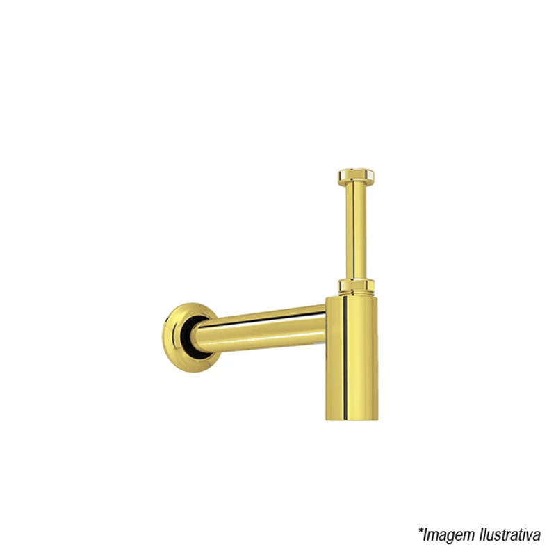 Sifão para Lavatório 1´x1.1/2´ Gold - Deca Sifão para Lavatório 1´x1.1/2´ Gold - Deca