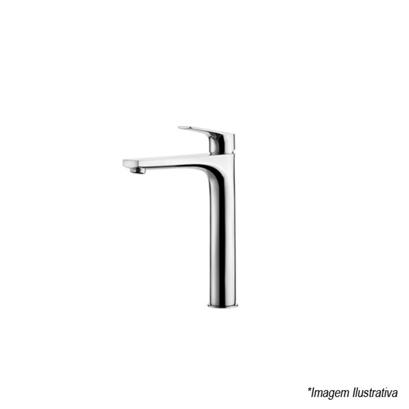Torneira Misturador Monocomando Bica Alta para Lavatório de Mesa - Lorenzetti Torneira Misturador Monocomando Bica Alta para Lavatório de Mesa - Lorenzetti