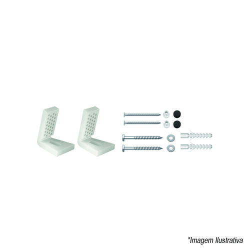 Parafuso para Fixação Lateral de Bacias e Bidês Luxo  Black Matte - Deca