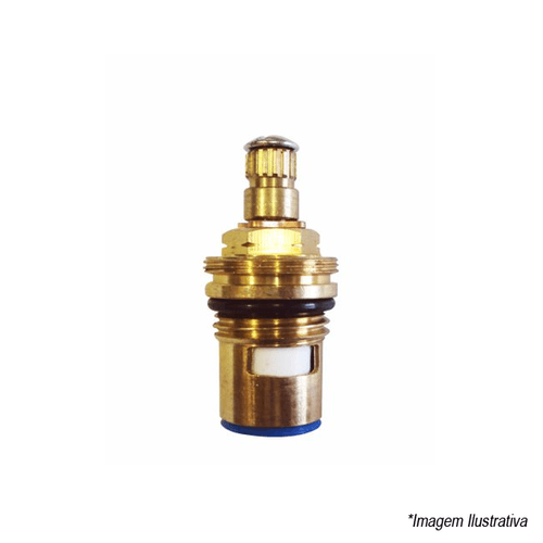 Mecanismo MVC para Torneira 1/4 de Volta Estria Deca Azul Anti Horário Repacar