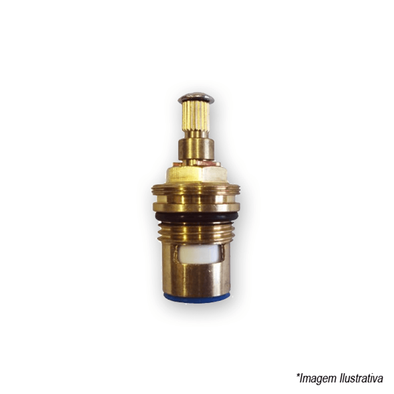 Mecanismo Para Torneira 1/4 de Volta para Estria Docol Azul Repacar Mecanismo Para Torneira 1/4 de Volta para Estria Docol Azul Repacar