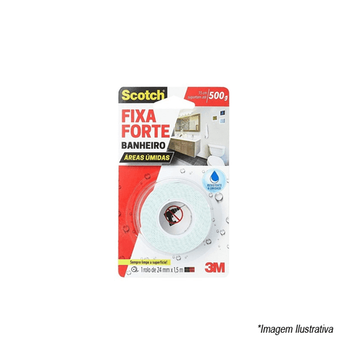 Fita Dupla Face Fixa Forte 20mmx1mm HB004622690 3M