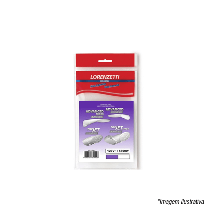 Resistência Advanced/Top Jet Eletrônica 5500w 127v 7589077 Lorenzetti Resistência Advanced/Top Jet Eletrônica 5500w 127v 7589077 Lorenzetti