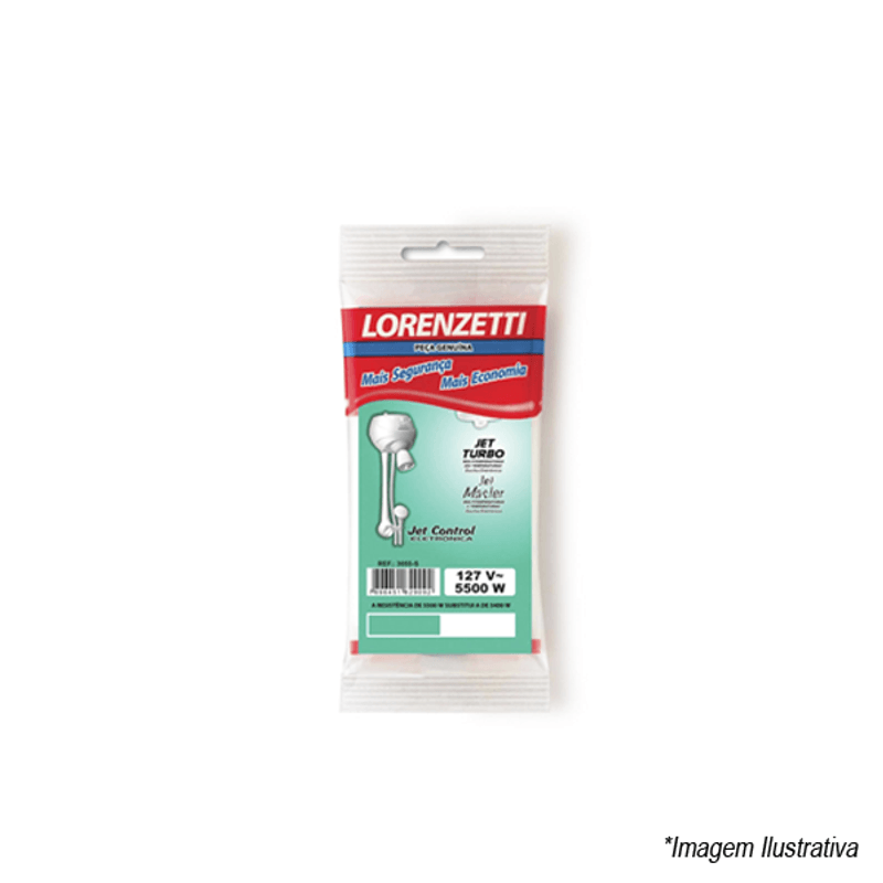 Resistência Jet Turbo 5500w 127v 7589045 Lorenzetti Resistência Jet Turbo 5500w 127v 7589045 Lorenzetti